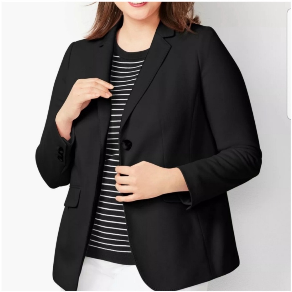 Talbots Double Button Blazer